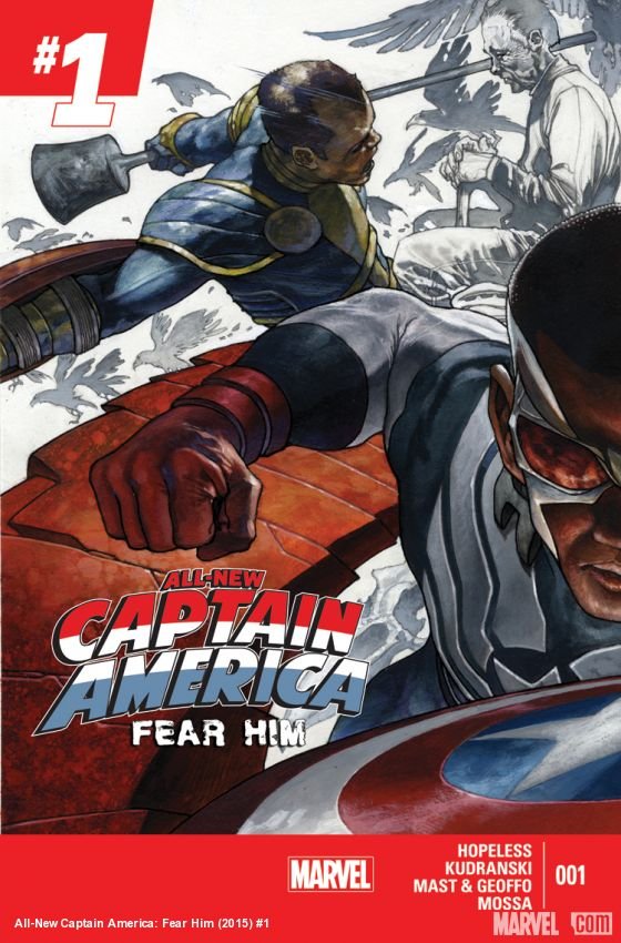 Cover of All-New Captain America: Fear Him (2015) - #1