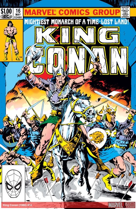 Cover of King Conan (1980) - #16