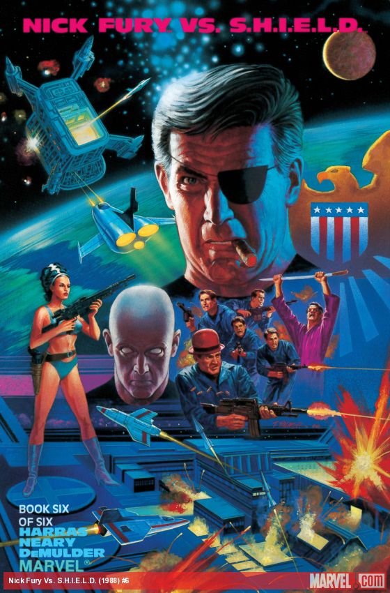 Cover of Nick Fury Vs. S.h.i.e.l.d. (1988) - #6