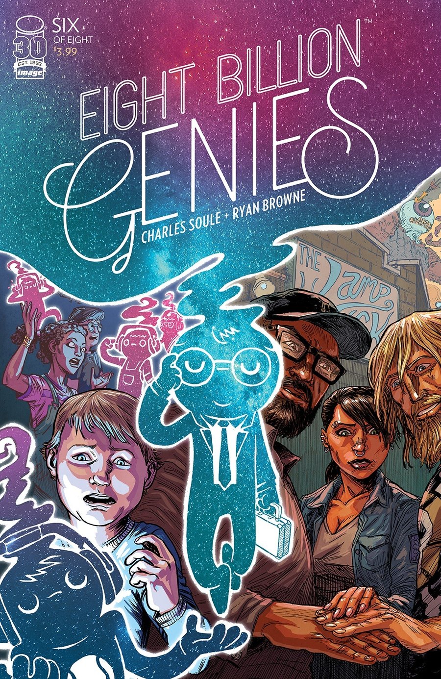 Cover of Eight Billion Genies (2022) - #6