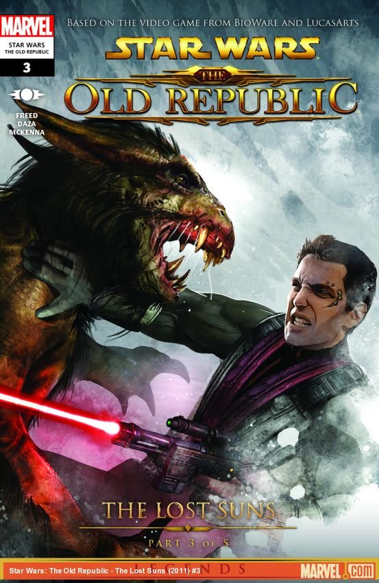 Cover of Star Wars: The Old Republic - The Lost Suns (2011) - #3