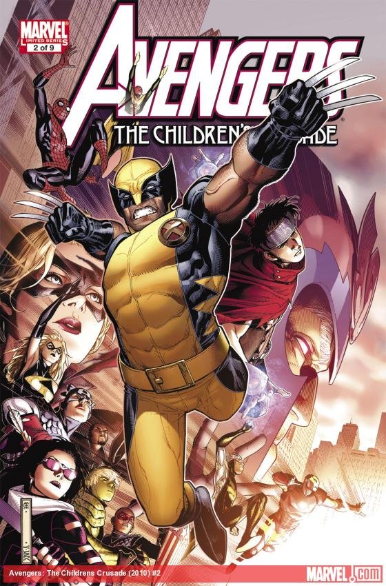 Cover of Avengers: The Children's Crusade (2010) - #2