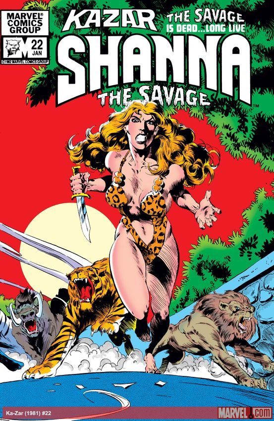 Cover of Ka-Zar The Savage (1981) - #22