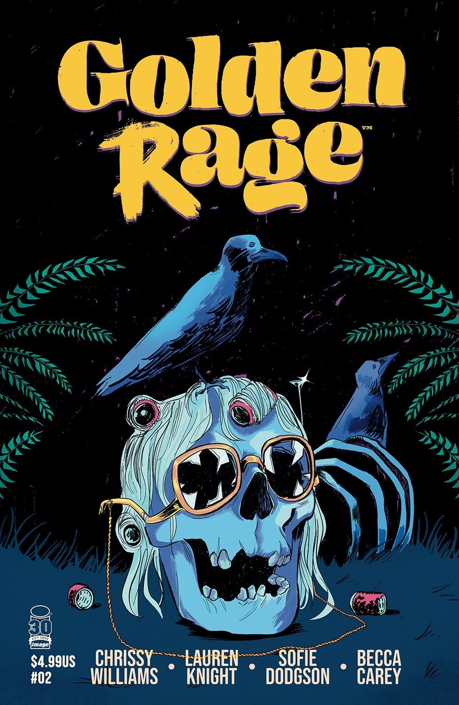 Cover of Golden Rage (2022) - #2