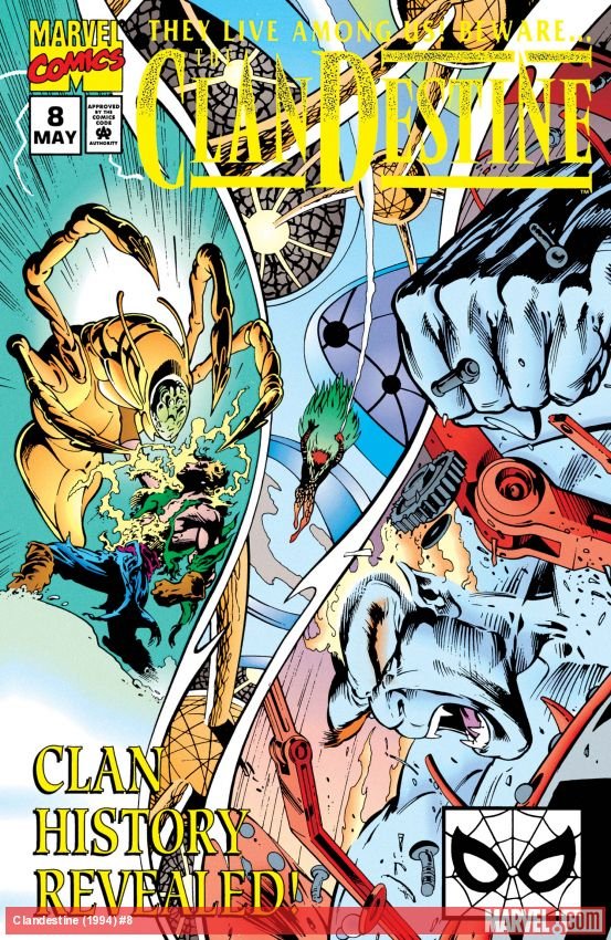 Cover of Clandestine (1994) - #8