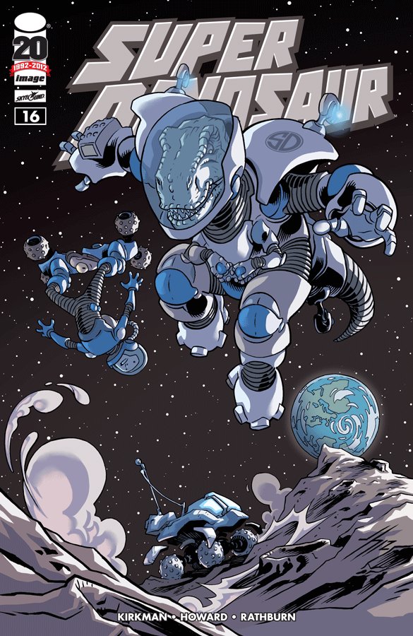 Cover of Super Dinosaur (2011) - #16