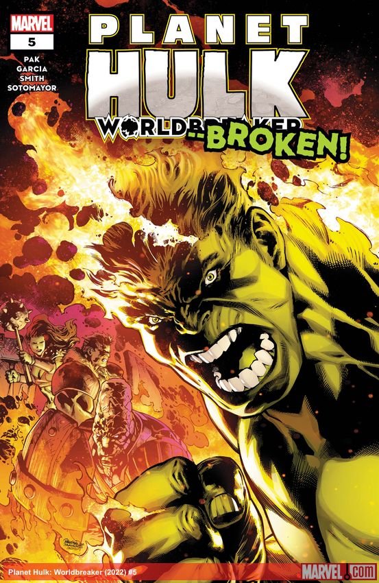 Cover of Planet Hulk: Worldbreaker (2022) - #5