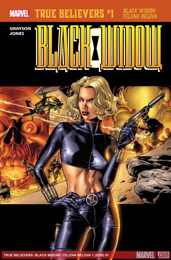 Cover of True Believers: Black Widow - Yelena Belova (2020) - #1