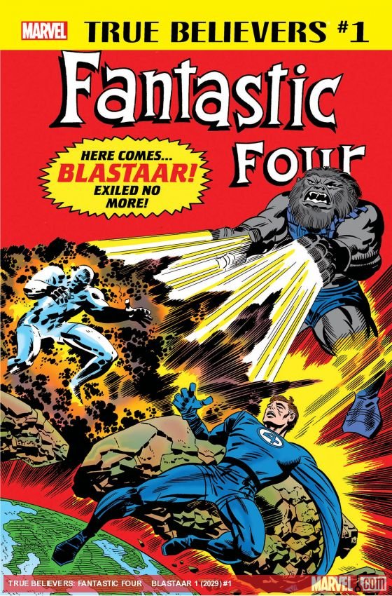 Cover of True Believers: Fantastic Four - Blastaar (2018) - #1