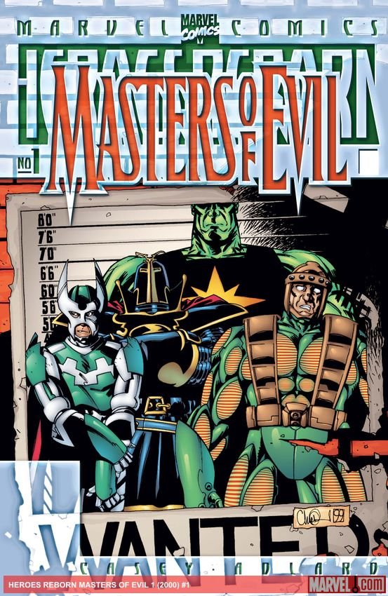 Cover of Heroes Reborn: Masters Of Evil (2000) - #1