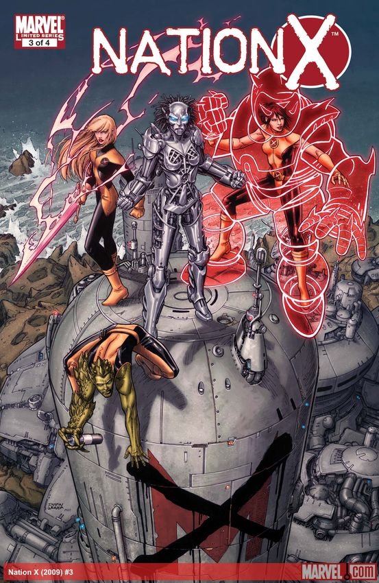 Cover of Nation X (2009) - #3