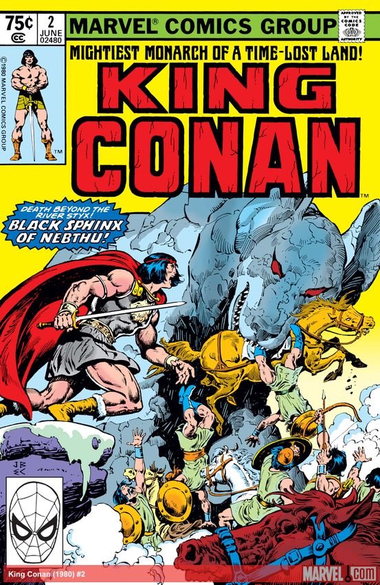 Cover of King Conan (1980) - #2