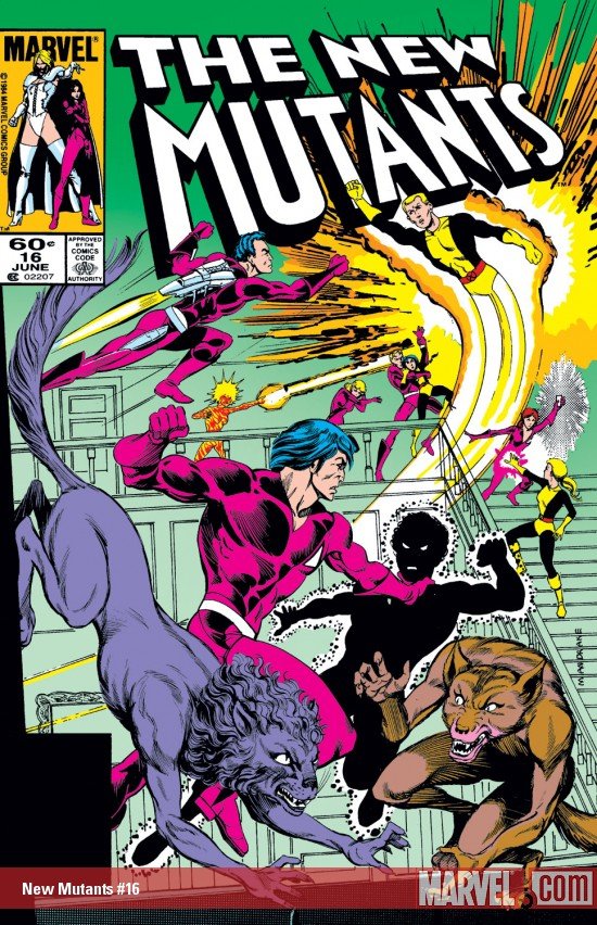 Cover of New Mutants (1983) - #16