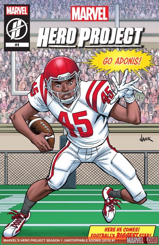 Cover of Marvel's Hero Project Season 1: Unstoppable Adonis (2019) - #1