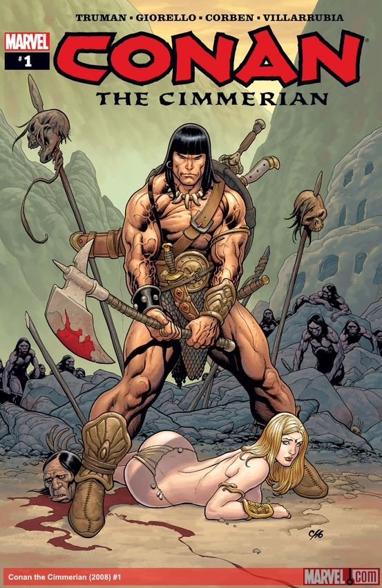 Cover of Conan The Cimmerian (2008) - #1