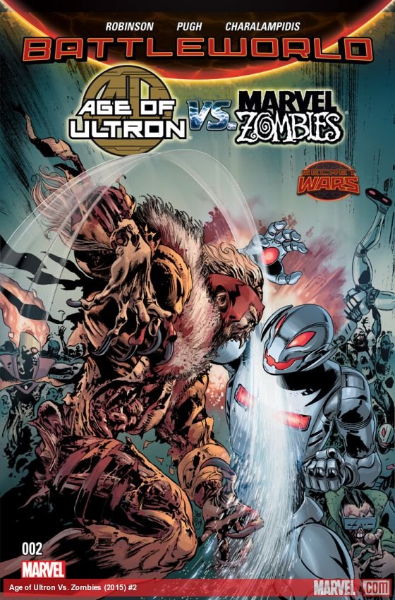 Cover of Age Of Ultron Vs. Marvel Zombies (2015) - #2