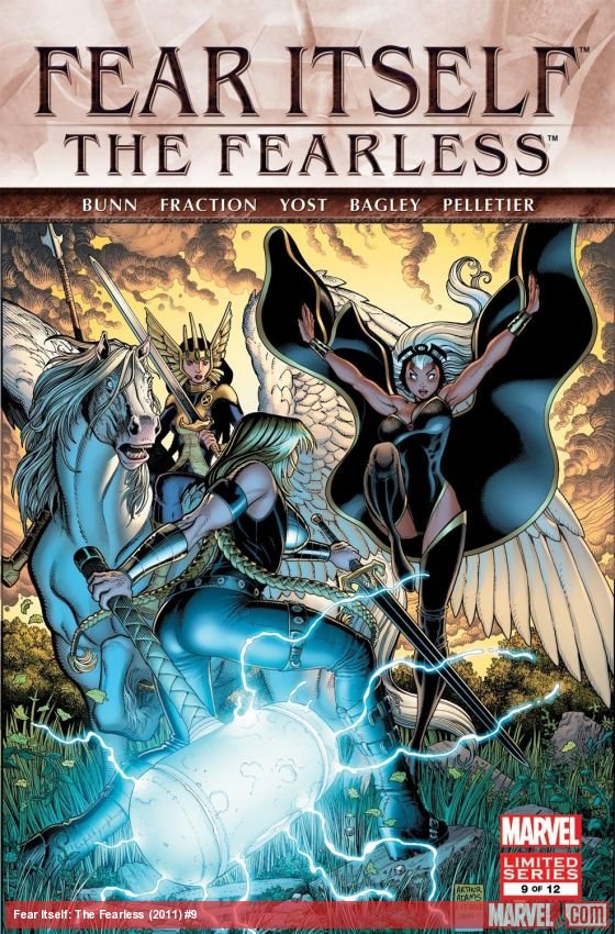 Cover of Fear Itself: The Fearless (2011) - #9