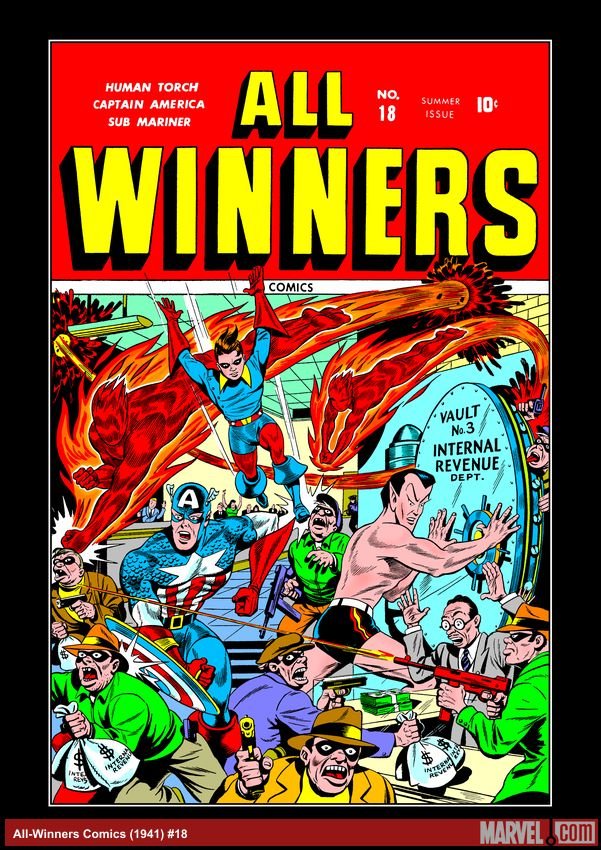 Cover of All-Winners Comics (1941) - #18