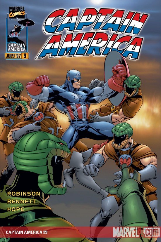 Cover of Captain America (1996) - #9