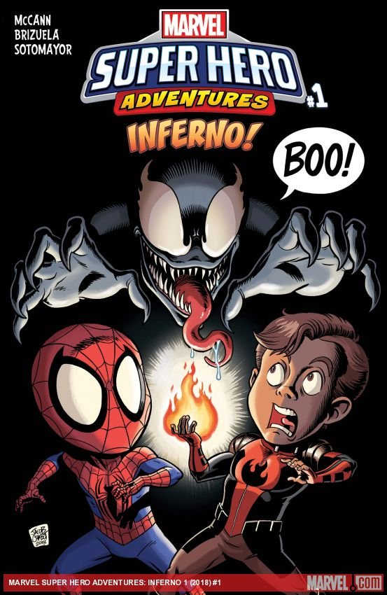 Cover of Marvel Super Hero Adventures: Inferno (2018) - #1