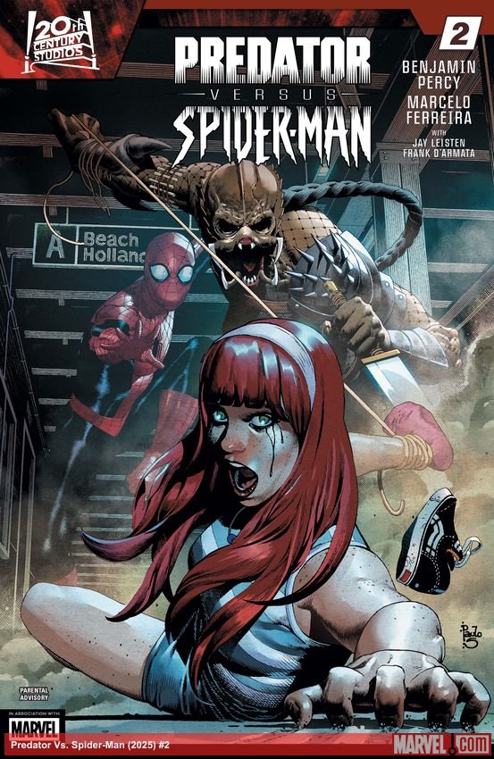 Cover of Predator Vs. Spider-Man (2025) - #2