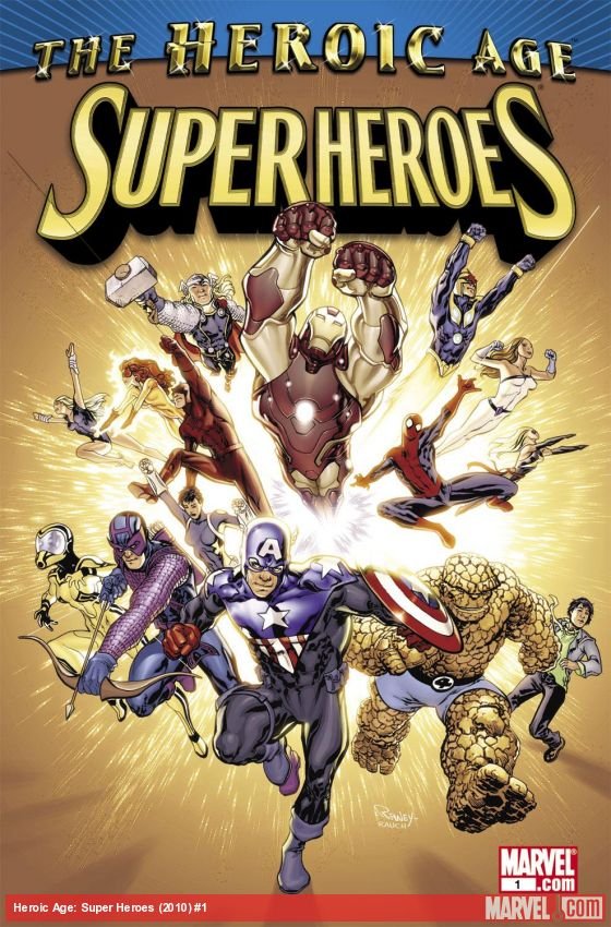 Cover of Heroic Age: Super Heroes (2010) - #1