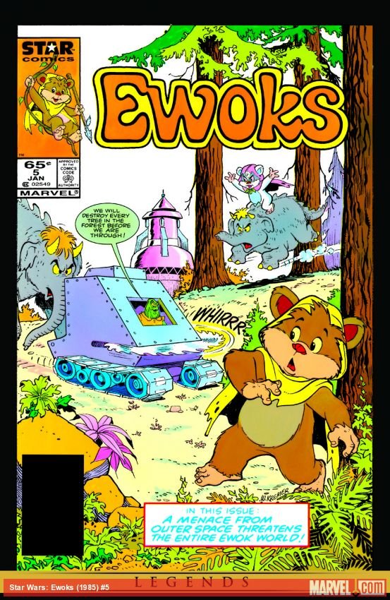 Cover of The Ewoks (1985) - #5