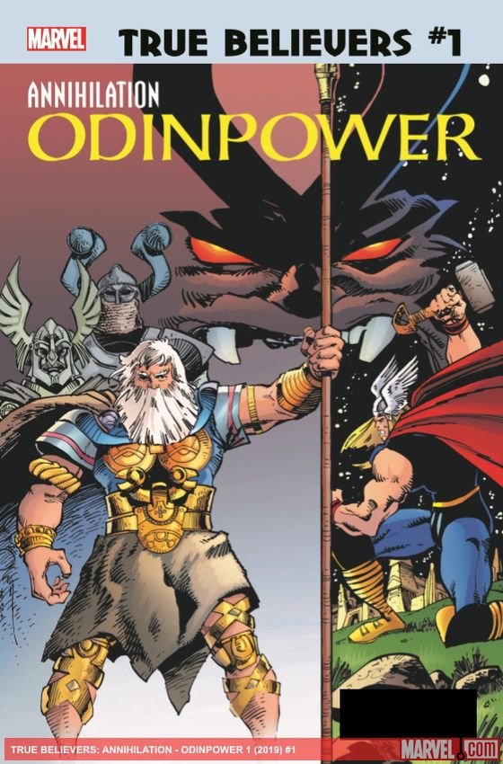 Cover of True Believers: Annihilation - Odinpower (2019) - #1