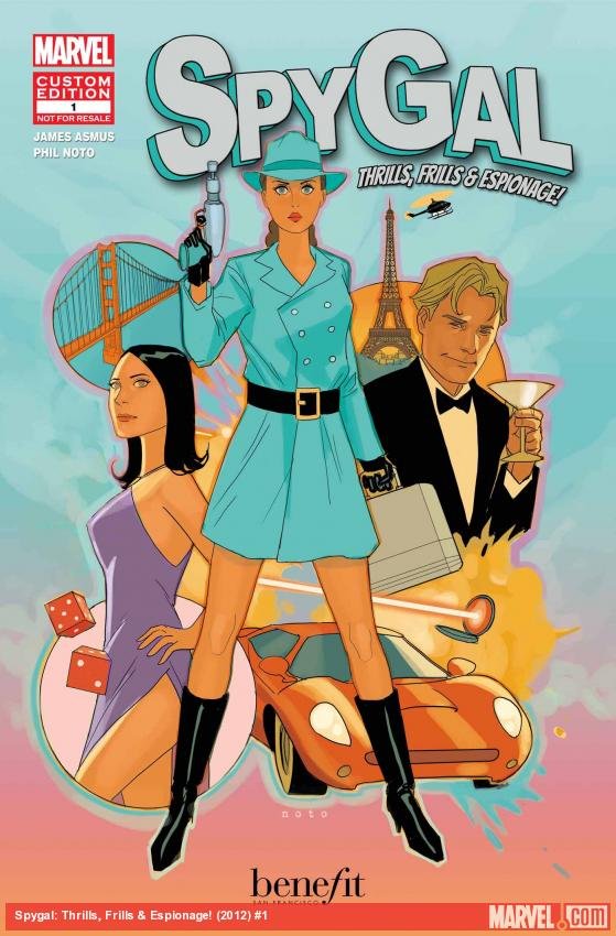 Cover of Spygal: Thrills, Frills & Espionage! (2012) - #1