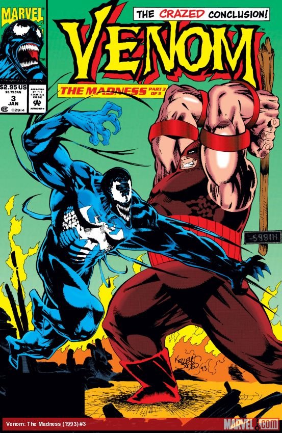Cover of Venom: The Madness (1993) - #3
