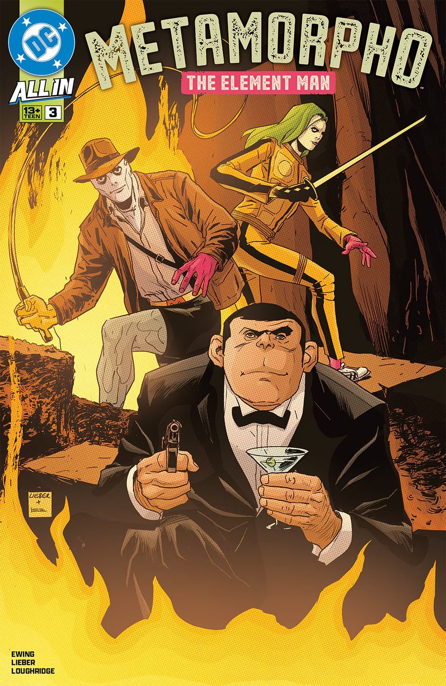 Cover of Metamorpho: The Element Man (2024) - #3