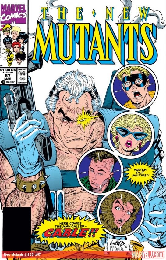 Cover of New Mutants (1983) - #87