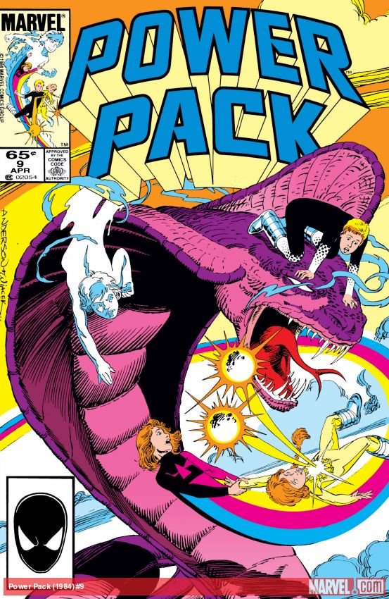 Cover of Power Pack (1984) - #9