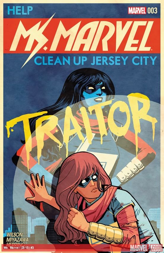Cover of Ms. Marvel (2015) - #3