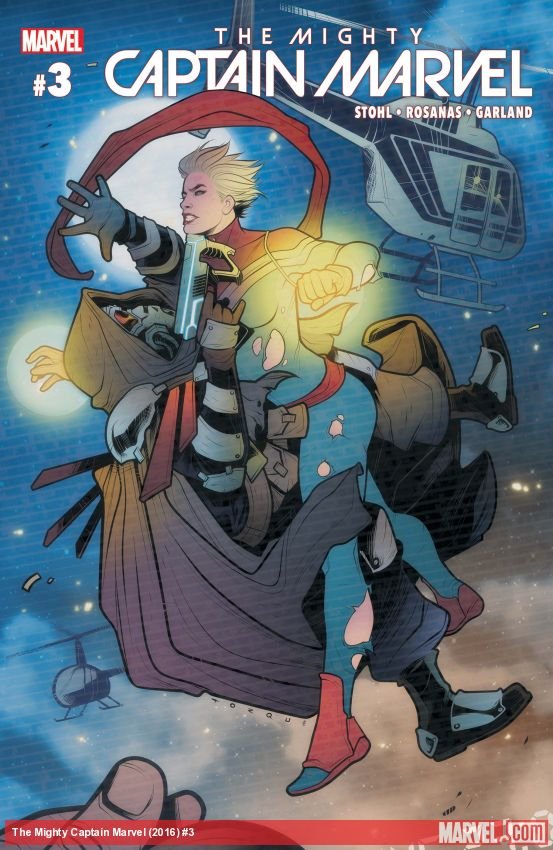 Cover of The Mighty Captain Marvel (2016) - #3