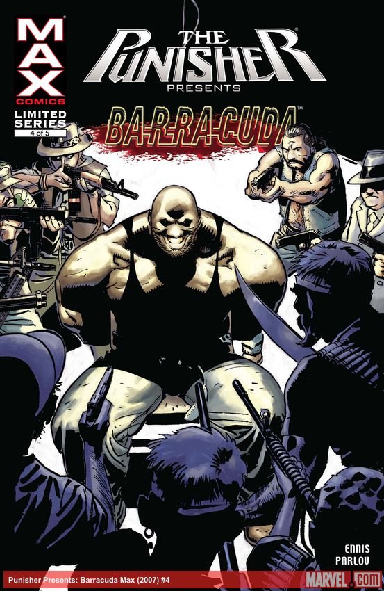 Cover of Punisher Presents: Barracuda Max (2007) - #4