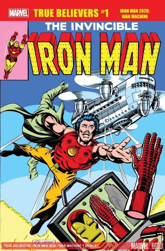 Cover of True Believers: Iron Man 2020 - War Machine (2020) - #1