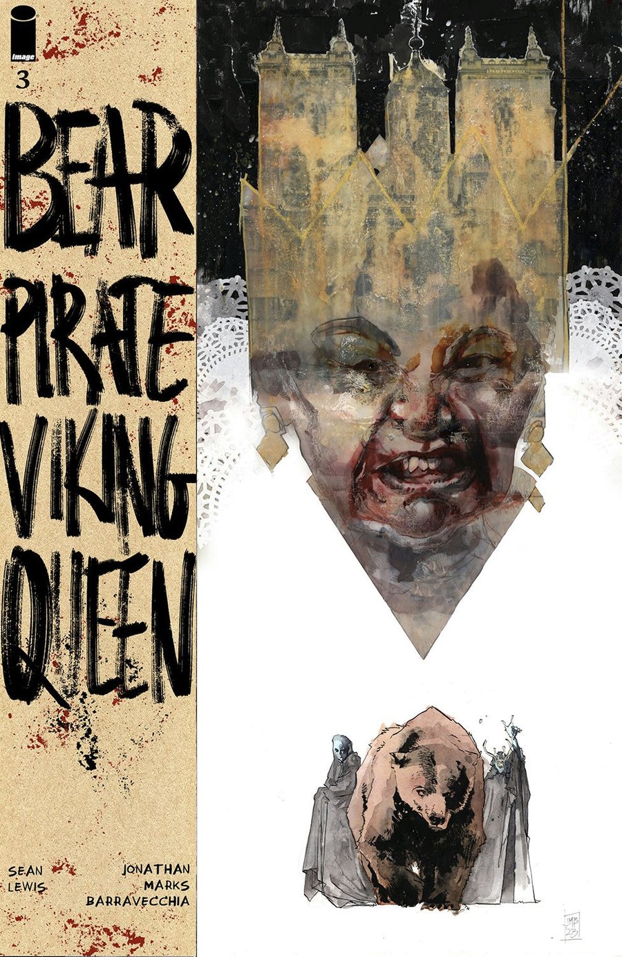 Cover of Bear Pirate Viking Queen (2024) - #3