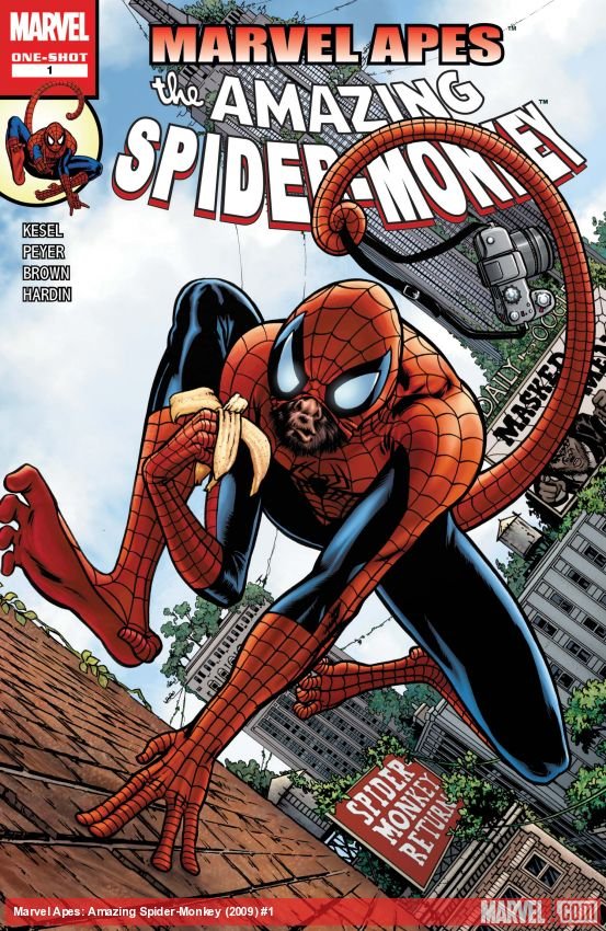 Cover of Marvel Apes: Amazing Spider-Monkey Special (2009) - #1