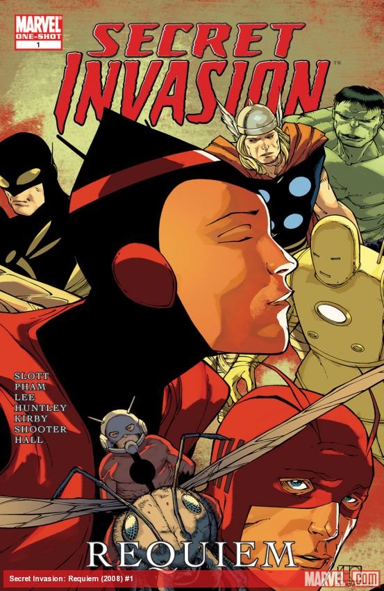 Cover of Secret Invasion: Requiem (2008) - #1