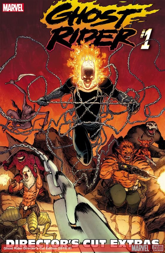 Cover of Ghost Rider Director's Cut Edition (2019) - #1