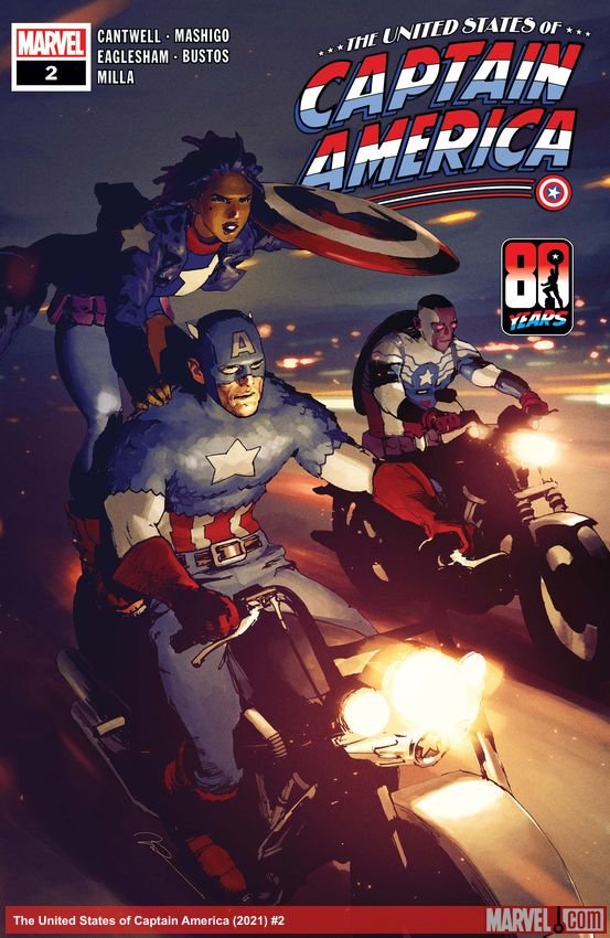 Cover of The United States Of Captain America (2021) - #2