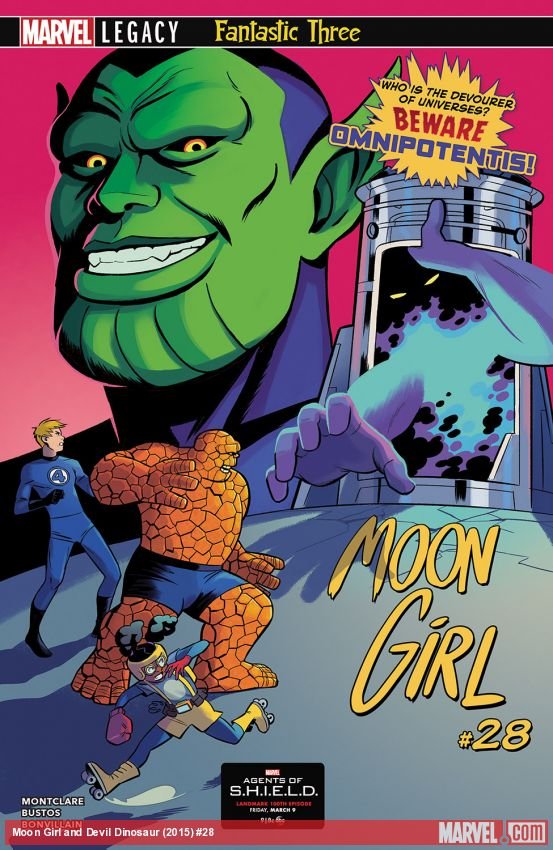Cover of Moon Girl And Devil Dinosaur (2015) - #28