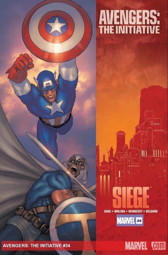 Cover of Avengers: The Initiative (2007) - #34