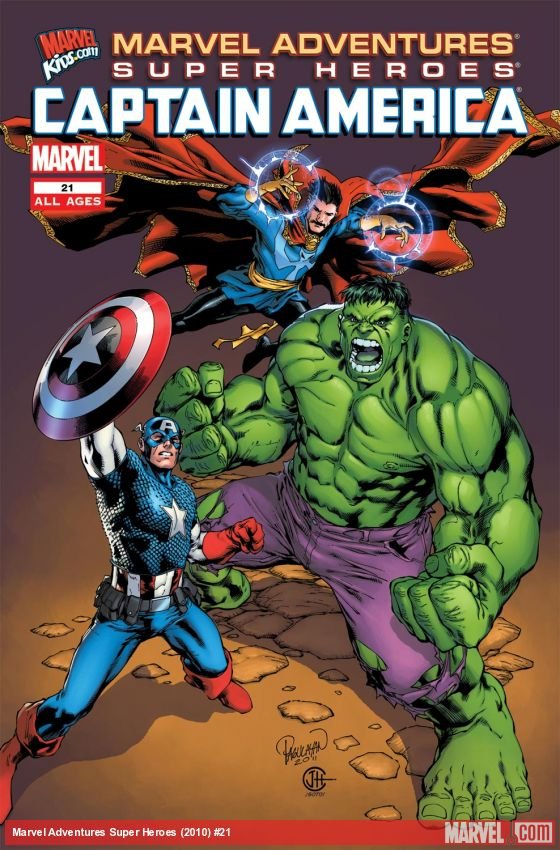 Cover of Marvel Adventures Super Heroes (2010) - #21