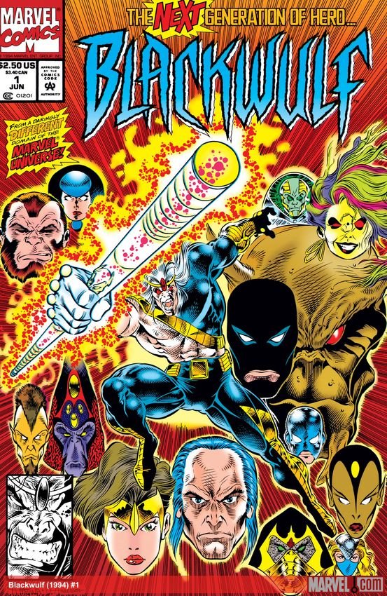 Cover of Blackwulf (1994) - #1