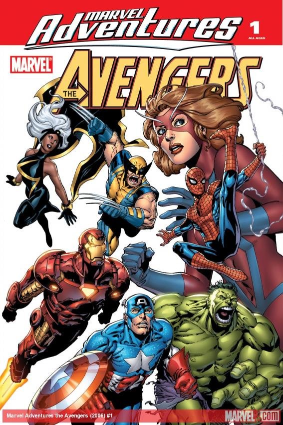 Cover of Marvel Adventures The Avengers (2006) - #1