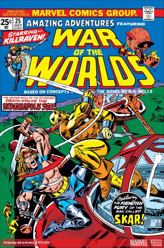 Cover of Amazing Adventures (1970) - #25