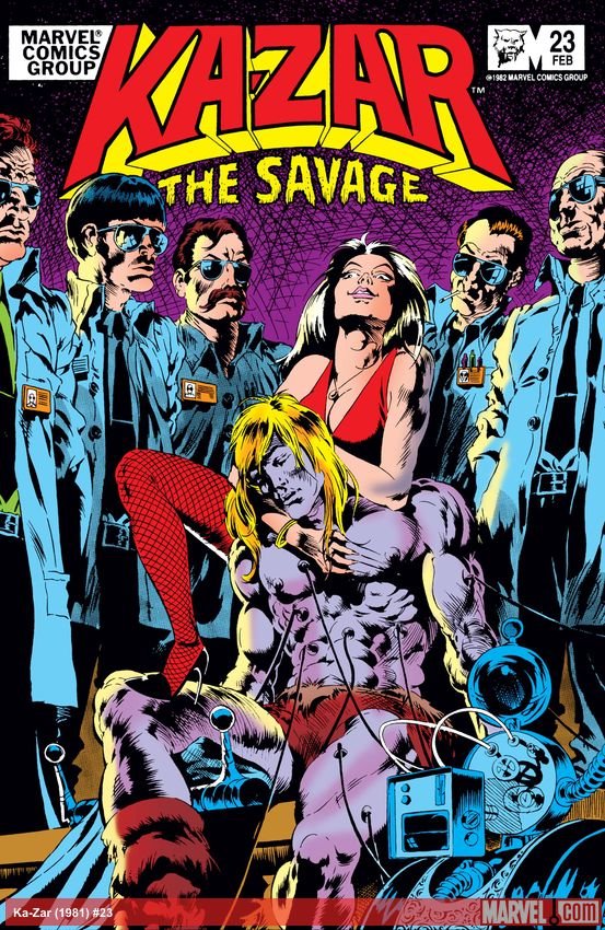 Cover of Ka-Zar The Savage (1981) - #23