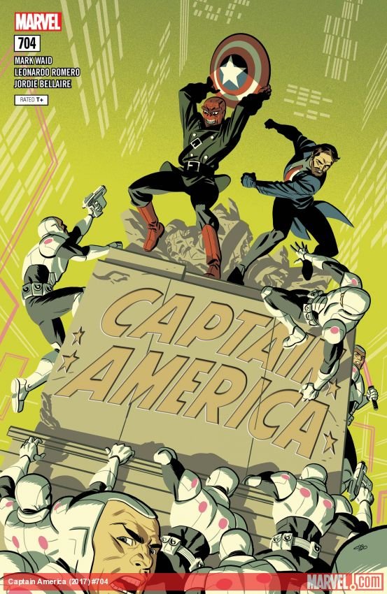 Cover of Captain America (2017) - #704